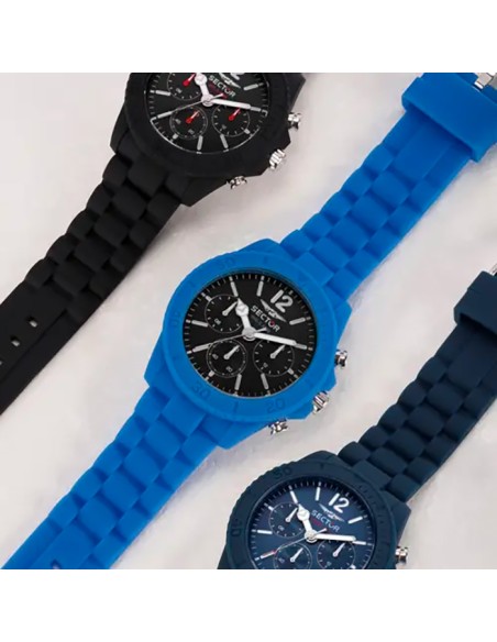 Orologio SECTOR uomo Diver multifunzione gomma blu / nero