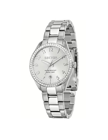 Orologio SECTOR donna 120 datario acciaio / silver
