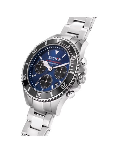Orologio SECTOR uomo 230 cronografo acciaio / blu