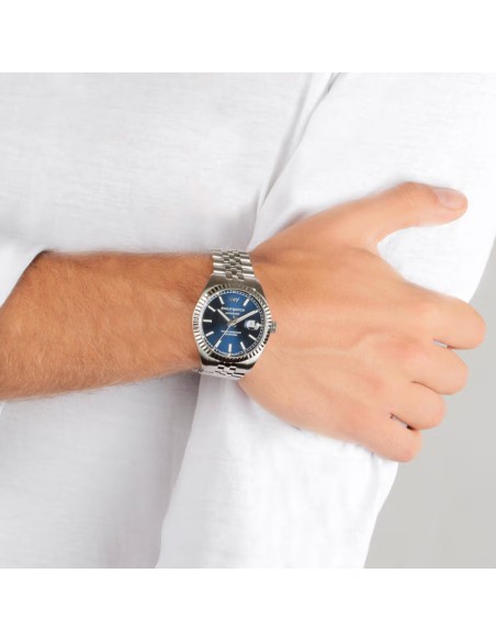 Orologio PHILIP WATCH uomo Caribe Automatico acciaio / blu
