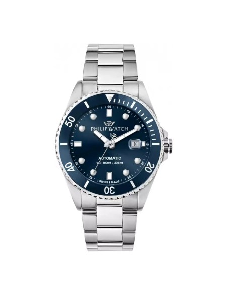 Orologio PHILIP WATCH uomo Caribe Automatico acciaio / blu