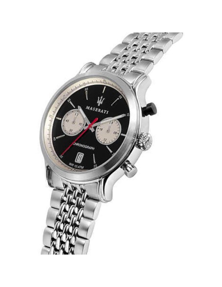 Orologio Maserati Legend crono acciaio nero - 42 mm
