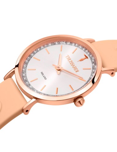 Orologio TRUSSARDI donna T-motif gomma beige /...