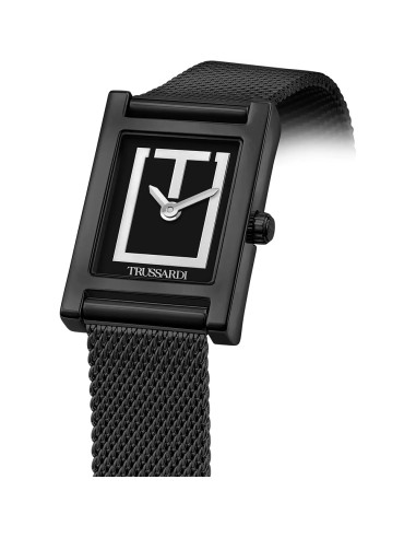Orologio TRUSSARDI donna T-strict acciaio nero...