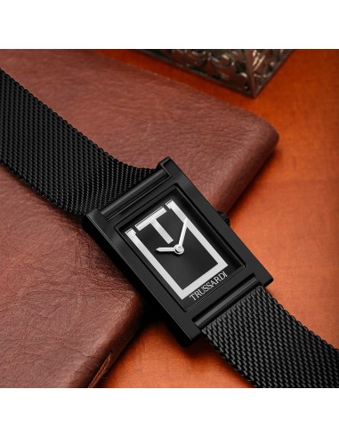 Orologio TRUSSARDI donna T-strict acciaio nero...