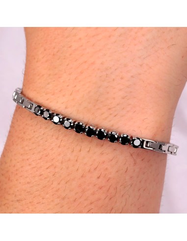 Bracciale MORELLATO uomo Tennis acciaio /...