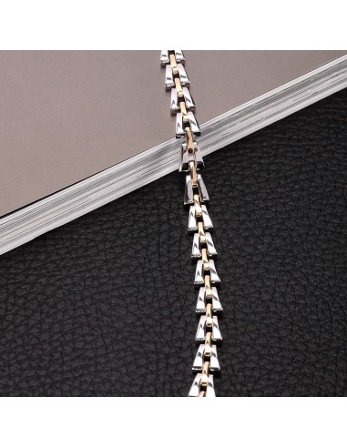 Bracciale MORELLATO uomo Motown acciaio bicolore