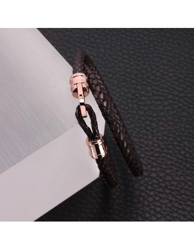 Bracciale MORELLATO uomo Moody pelle marrone /...