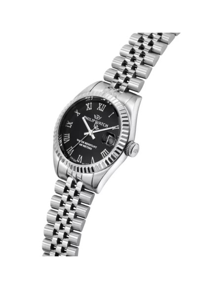 Orologio PHILIP WATCH donna Caribe data acciaio / nero