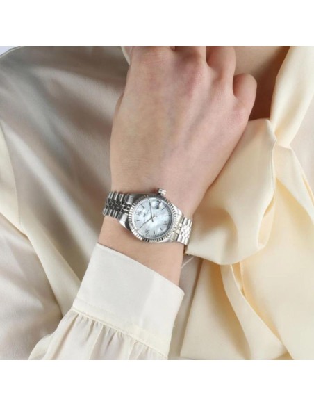 Orologio PHILIP WATCH donna Caribe data acciaio / madreperla