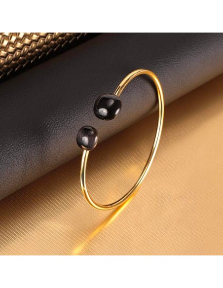 Bracciale MORELLATO Gemma bangle oro / nero arg. 925