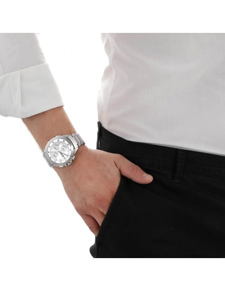 Orologio SECTOR uomo 720 chrono acciaio / bianco