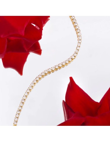 Bracciale SECTOR donna Tennis dorato cristalli...