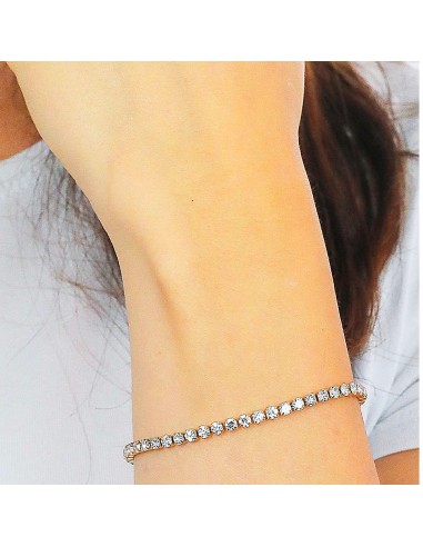 Bracciale SECTOR donna Tennis dorato cristalli...