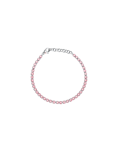 Bracciale SECTOR donna Tennis cristalli rosa