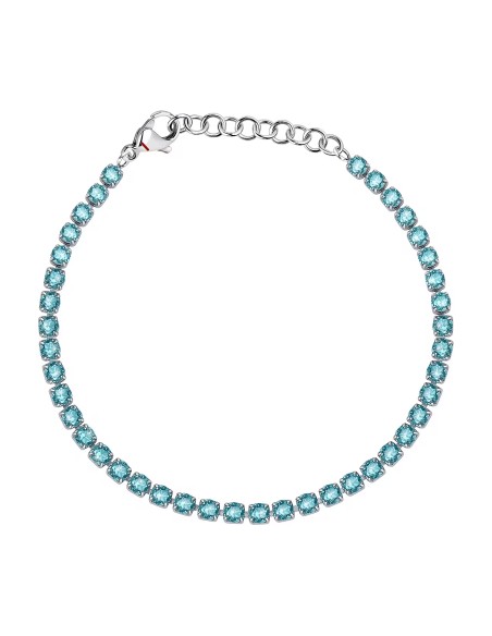Bracciale SECTOR donna Tennis cristalli azzurri