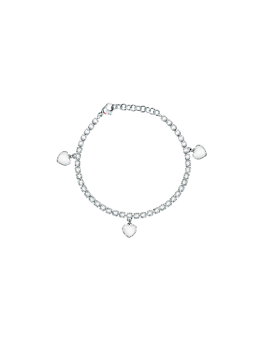 Bracciale SECTOR donna Tennis 3 cuori /...