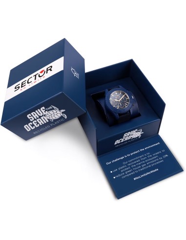 Orologio SECTOR uomo Save the Ocean cronografo...