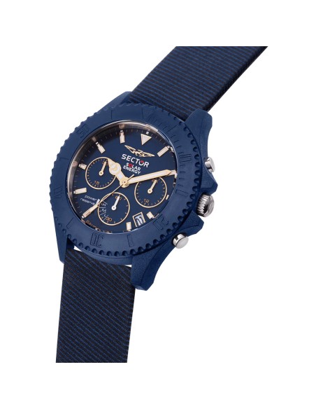 Orologio SECTOR uomo Save the Ocean cronografo / blu