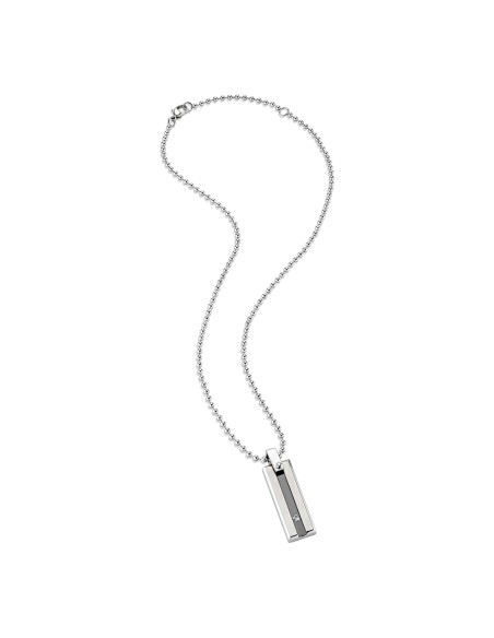 Collana SECTOR uomo Marine acciaio pendente / punto luce