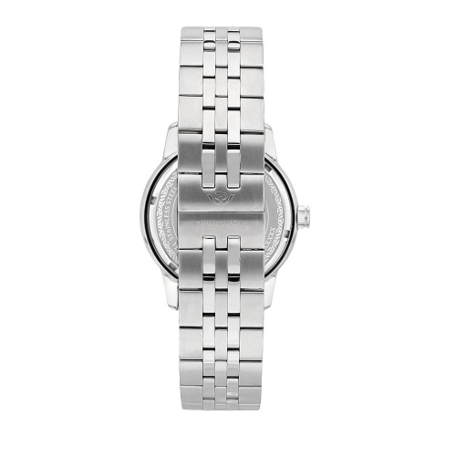 Philip Watch Anniversary 40mm 3h white dial br ss uomo