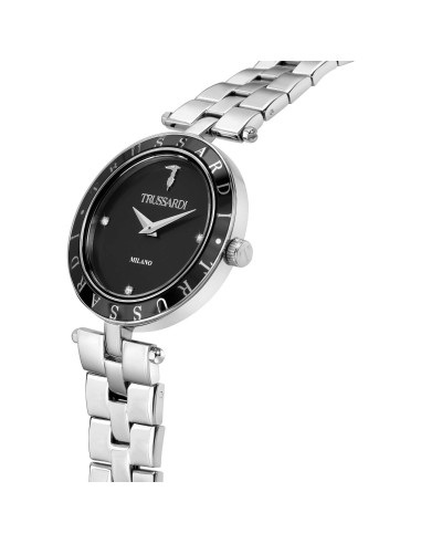 Orologio TRUSSARDI donna T-shiny acciaio / nero