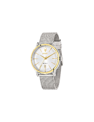 Orologio MASERATI uomo Epoca mesh acciaio / dorato
