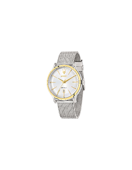 Orologio MASERATI uomo Epoca mesh acciaio / dorato