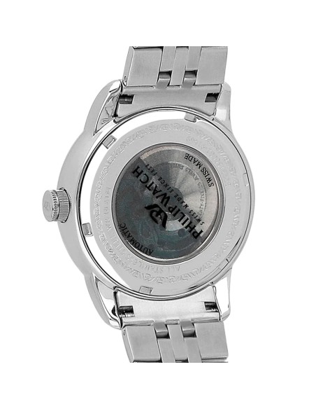 Orologio PHILIP WATCH Anniversary Automatico data acciaio / bianco