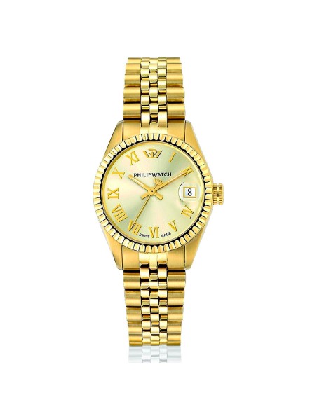 Philip Watch Caribe – Orologio Donna Acciaio Oro (R8253597614)