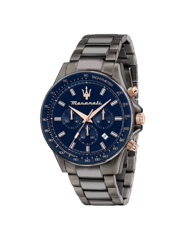 Orologio MASERATI uomo Sfida crono gun / blu -...
