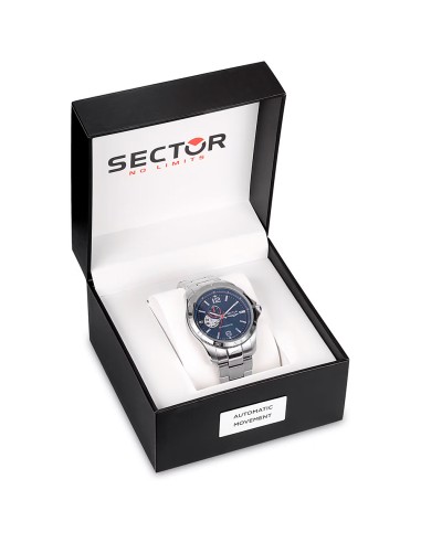 Orologio SECTOR uomo 650 Automatico acciaio / blu