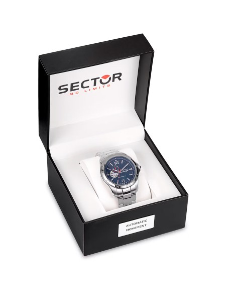 Orologio SECTOR uomo 650 Automatico acciaio / blu