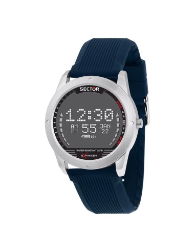 Orologio SECTOR uomo Ex-43 Digitale gomma blu