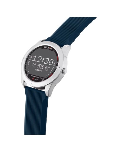 Orologio SECTOR uomo Ex-43 Digitale gomma blu