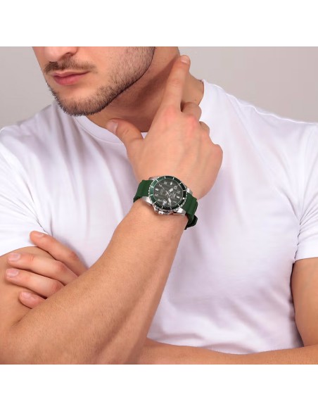 Orologio SECTOR uomo serie 450 datario gomma verde