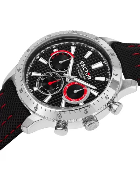 Orologio SECTOR uomo 270 multi funzione gomma nero