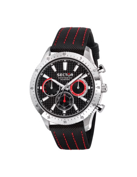 Orologio SECTOR uomo 270 multi funzione gomma nero