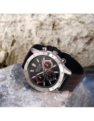 Orologio SECTOR uomo 270 multi funzione gomma nero