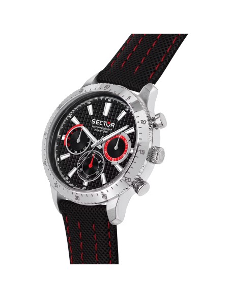 Orologio SECTOR uomo 270 multi funzione gomma nero