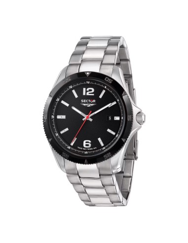 Orologio SECTOR uomo 650 datario acciaio / nero