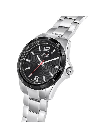 Orologio SECTOR uomo 650 datario acciaio / nero