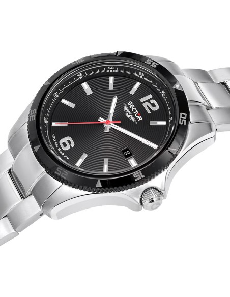 Orologio SECTOR uomo 650 datario acciaio / nero