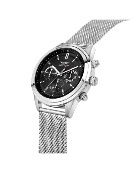 Orologio SECTOR uomo 670 multi funzione acciaio / nero