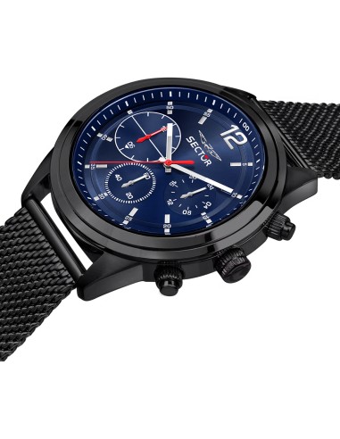 Sector 670 – Orologio Uomo Acciaio Nero/Blu...
