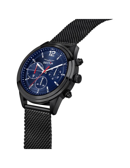 Sector 670 – Orologio Uomo Acciaio Nero/Blu Multifunzione (R3253540008)