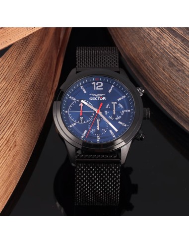 Sector 670 – Orologio Uomo Acciaio Nero/Blu...