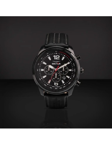 Orologio SECTOR uomo Oversize cronografo pelle...