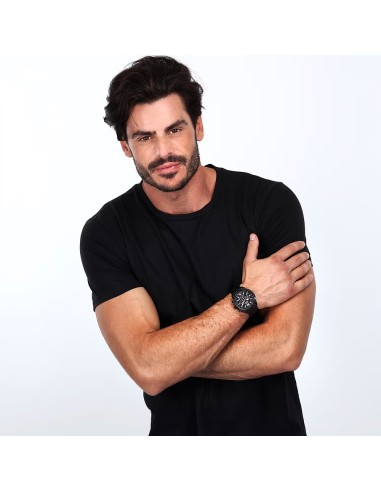 Orologio SECTOR uomo Oversize cronografo pelle...