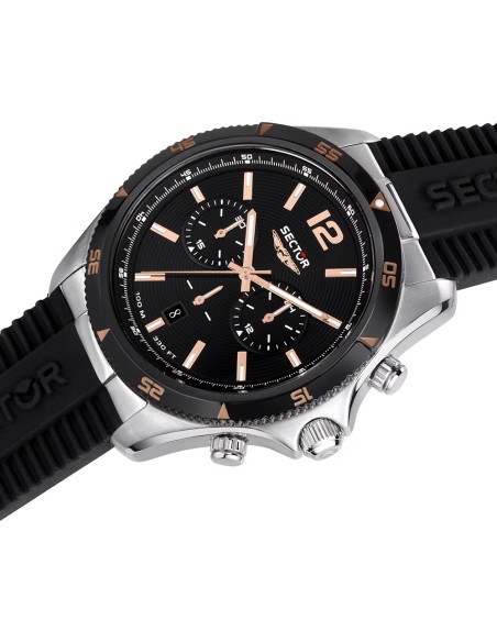 Sector 650 – Orologio Uomo Cronografo Acciaio Nero (R3271631002)